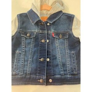 Toddler Levi Strauss Jean Hooded Jacket